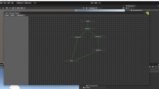 IMGUI Dialogue Editor